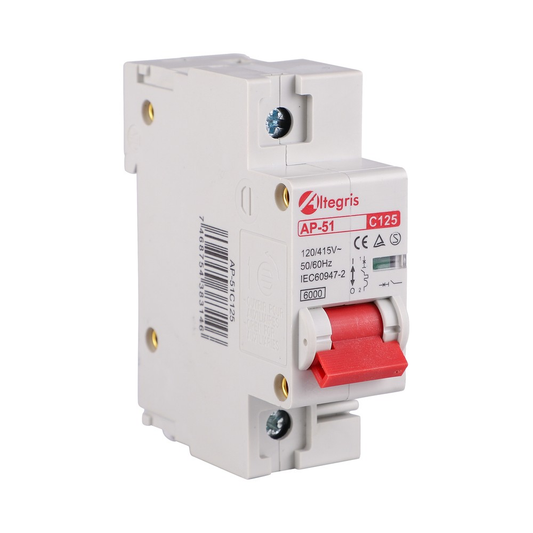 Breaker 6kA 1P 80A -125A Curva C