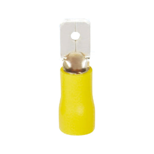 Terminal Macho 4.0 - 6.0 mm² Amarillo (5.5-250), 100 piezas