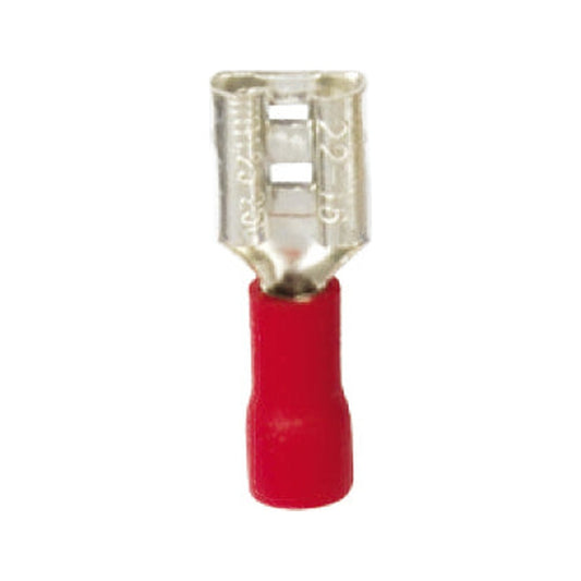 Terminal Hembra 0.5 - 1.5 mm² Rojo (1.25-250), 100 piezas