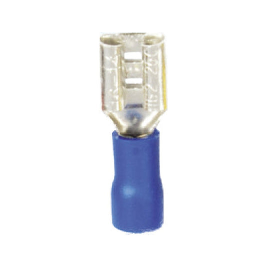 Terminal Hembra 1.5 - 2.5 mm² Azul (2-250), 100 piezas
