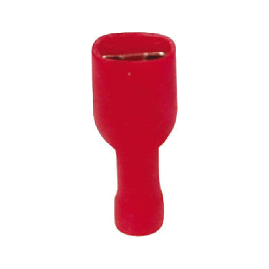 Terminal Aislado Tipo Hembra 0.5 - 1.5 mm² Rojo (1.25-250), 100 piezas
