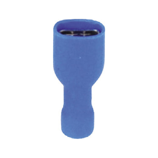 Terminal Aislado Tipo Hembra 1.5 - 2.5 mm² Azul (2-250), 100 piezas