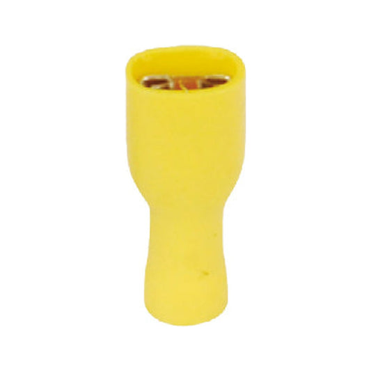 Terminal Aislado Tipo Hembra 4.0 - 6.0 mm² Amarillo (5.5-250), 100 piezas