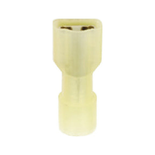 Terminal Aislado Hembra (Nylon) 4.0 - 6.0 mm² Amarillo (5.5-250), 100 piezas