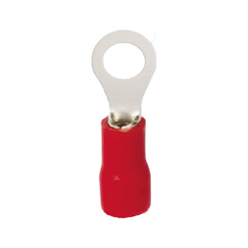 Terminal Aislado Ojo 0.5 - 1.5 mm² Rojo (1.25-5), 100 piezas