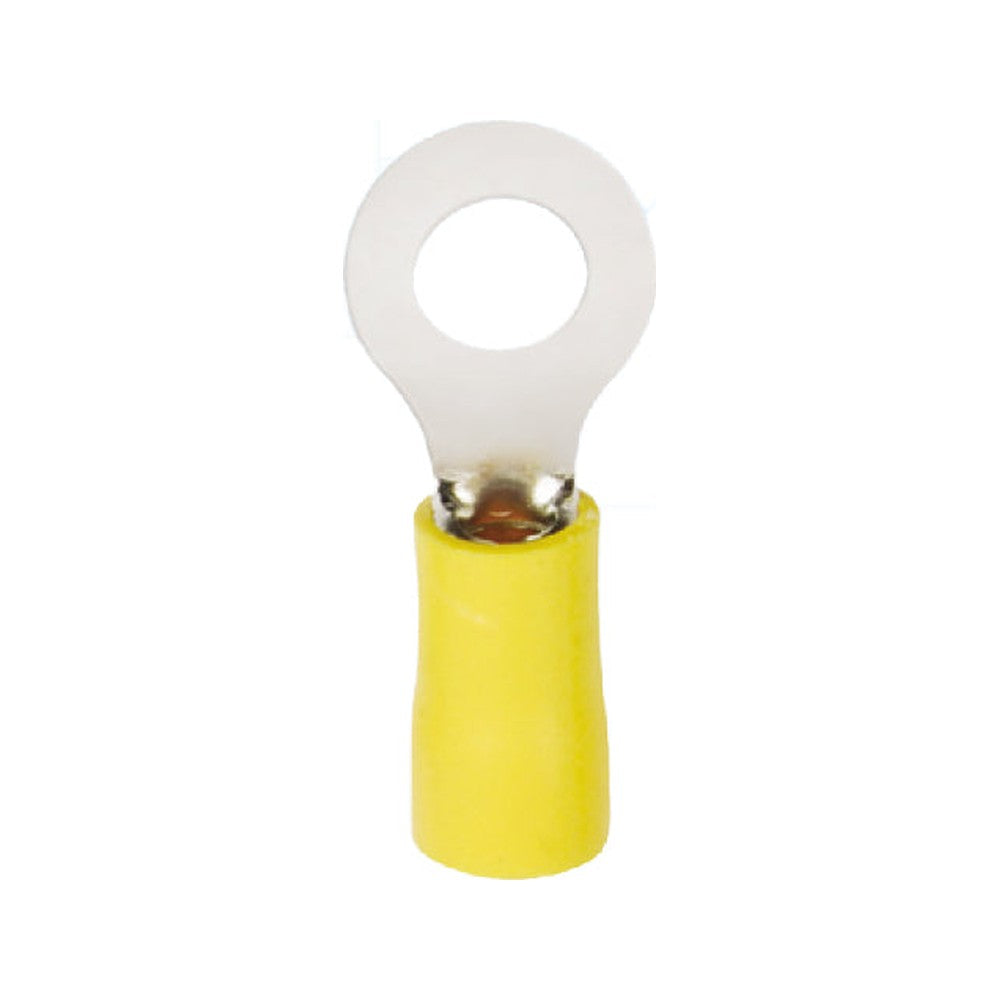 Terminal Aislado Ojo 4.0 - 6.0 mm² Amarillo (5.5-3.5), 100 piezas
