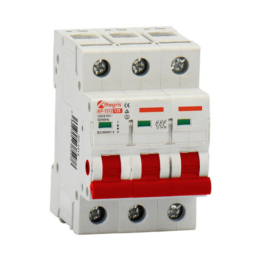 Switch 6kA 3P 125A Tipo AC