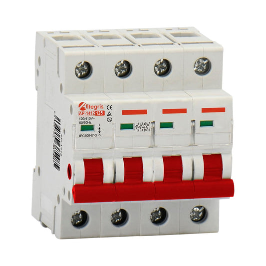 Switch 6kA 4P 125A Tipo AC