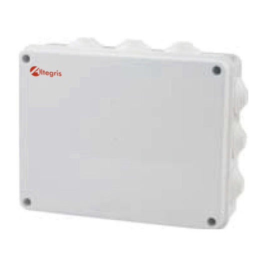 Caja de Registro Plástica (Conos) IP65 255 x 200 x 80 (10'' x 8'')